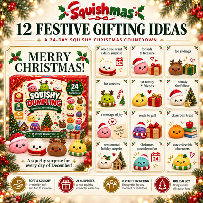 Squishmas™ 24-Day Squishy Advent Calendar
