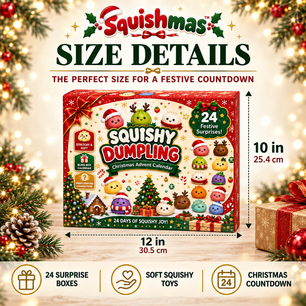 Squishmas™ 24-Day Squishy Advent Calendar