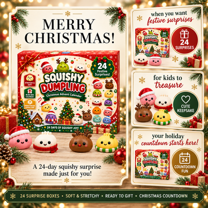 Squishmas™ 24-Day Squishy Advent Calendar