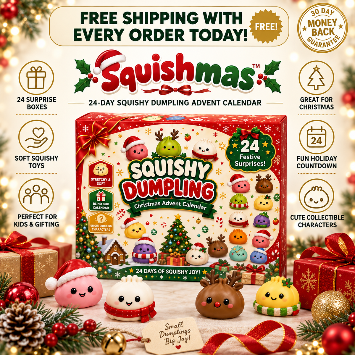 Squishmas™ 24-Day Squishy Advent Calendar